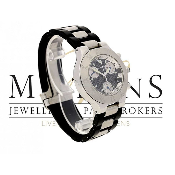 Cartier 21 Chronoscaph Chronograph Quartz