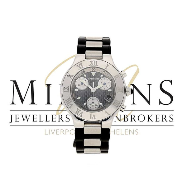 Cartier 21 Chronoscaph Chronograph Quartz 2424