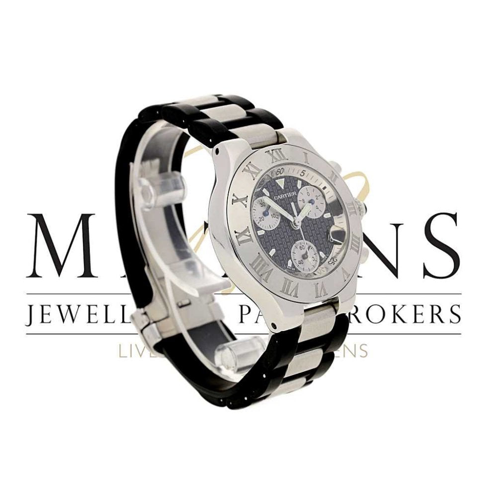 Cartier 21 Chronoscaph Chronograph Quartz 2424