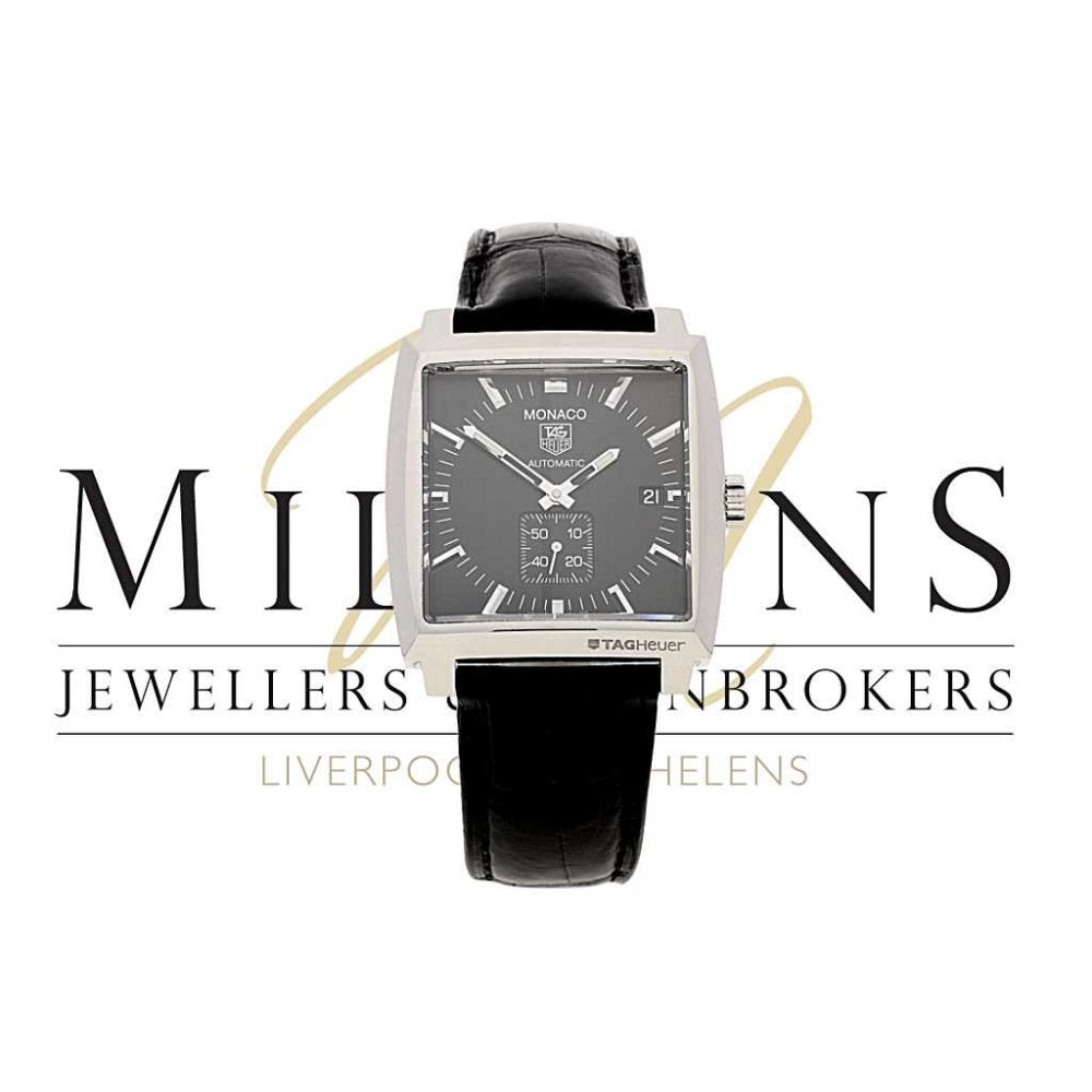 Pre Owned Tag Heuer Monaco Watch WW2110-0 - 2012