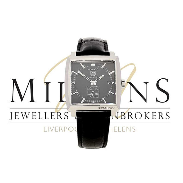 Pre Owned Tag Heuer Monaco Watch WW2110-0 - 2012