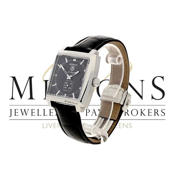 Pre Owned Tag Heuer Monaco Watch WW2110-0 - 2012