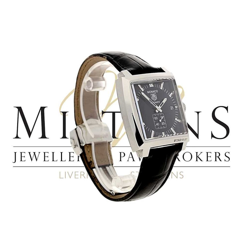 Pre Owned Tag Heuer Monaco Watch WW2110-0 - 2012