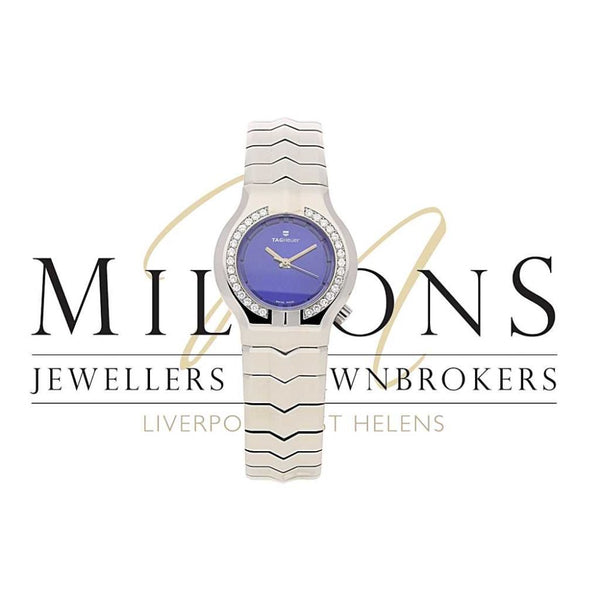 Second Hand Tag Heuer Alter Ego WP1316 - Blue Dial - Diamonds