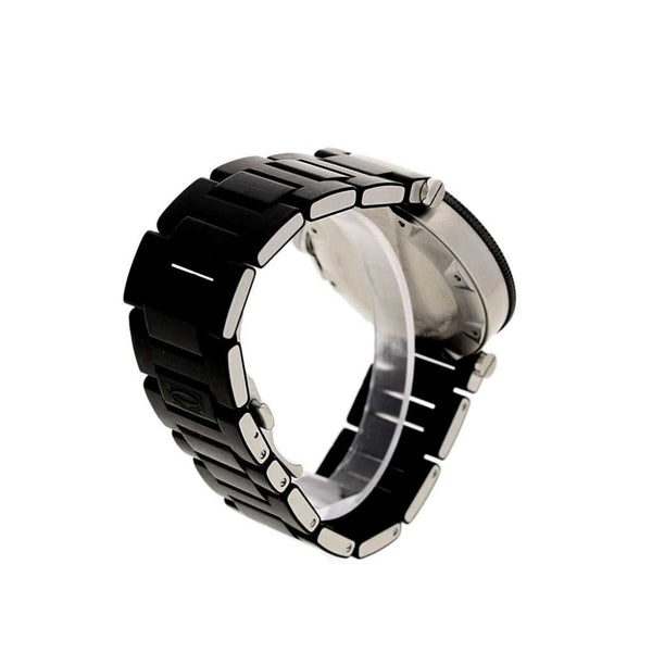 Pasha 2790 Watch - Black Dial - Rubber & Steel Bracelet