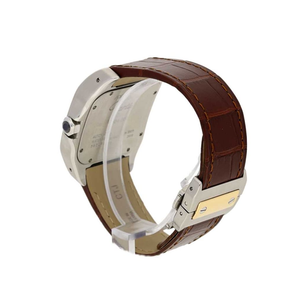 Mens Pre Owned Cartier Santos 100 model 2656