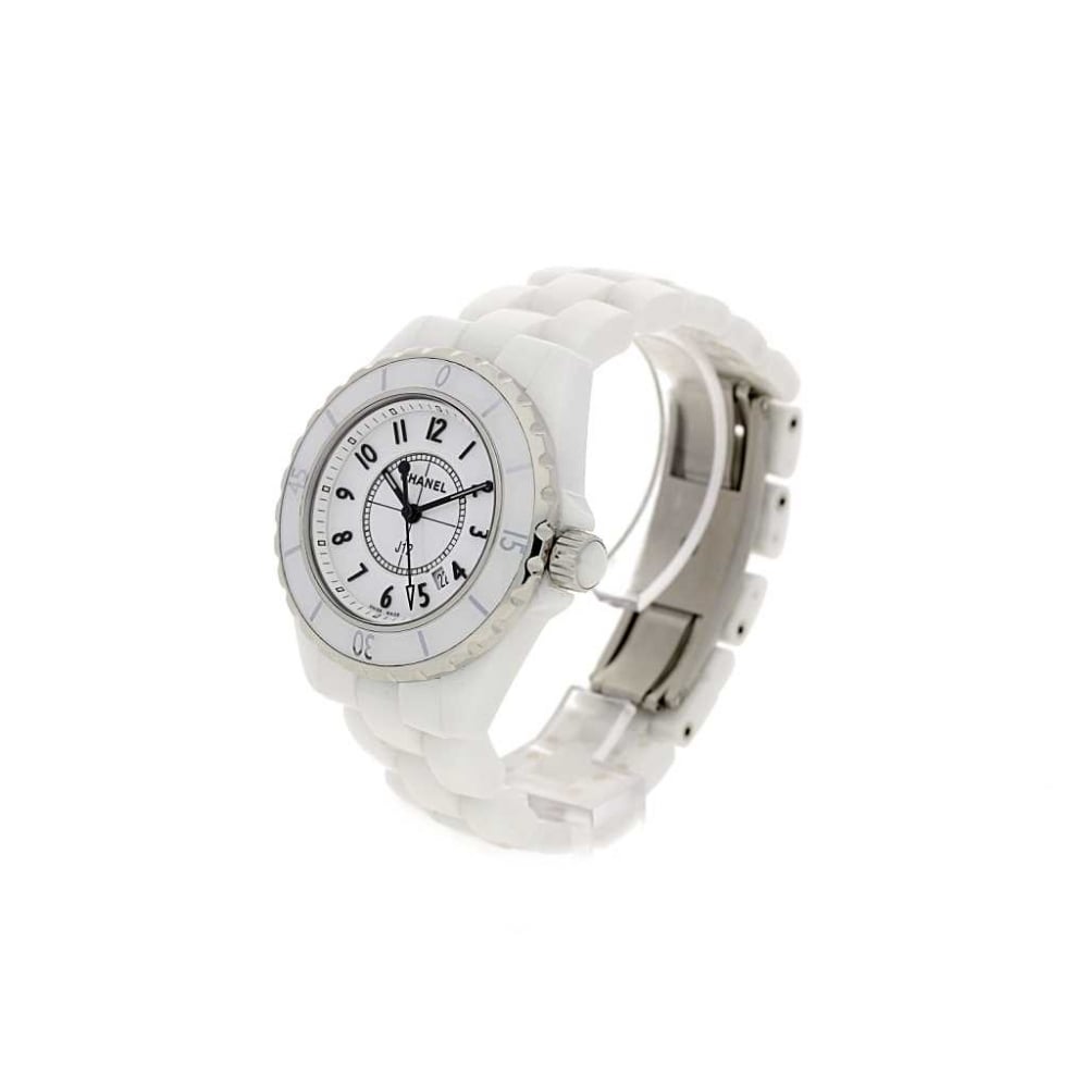 Second Hand Lady's Chanel J12 Watch - White