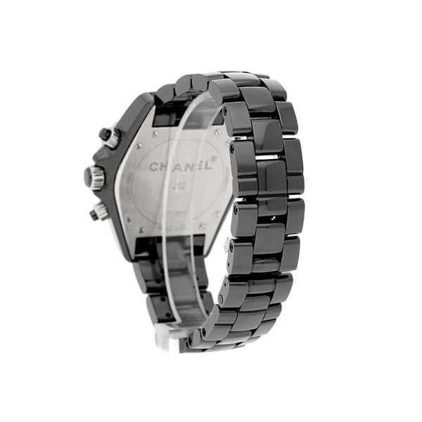 Chanel J12 Black Ceramic Chronograph Watch