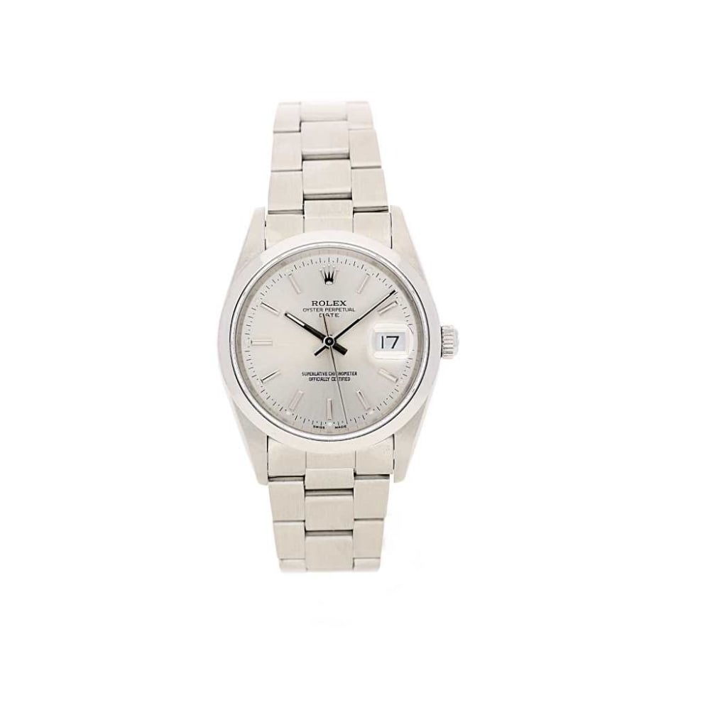 Second Hand Rolex Date 15200 - Silver Dial