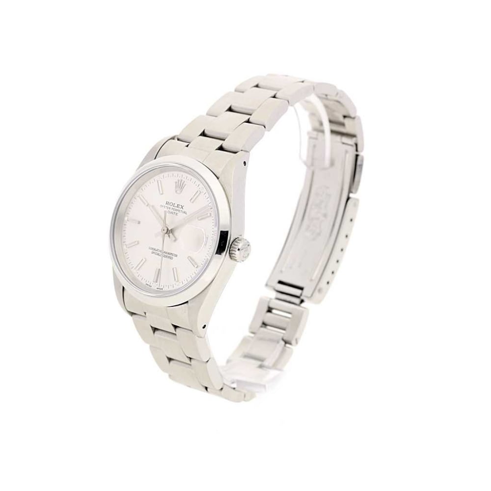 Second Hand Rolex Date 15200 - Silver Dial