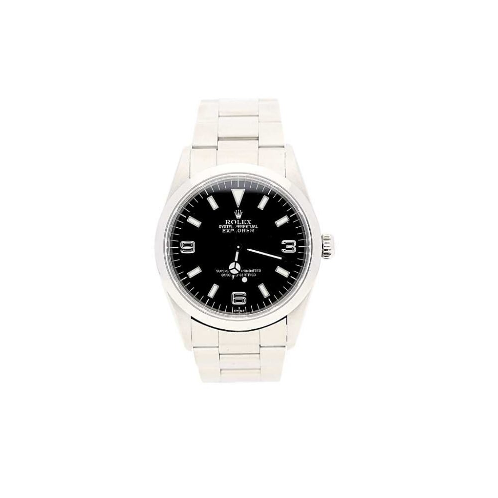 Explorer 1 14270 Mens Secondhand Watch, Black Dial, 1997