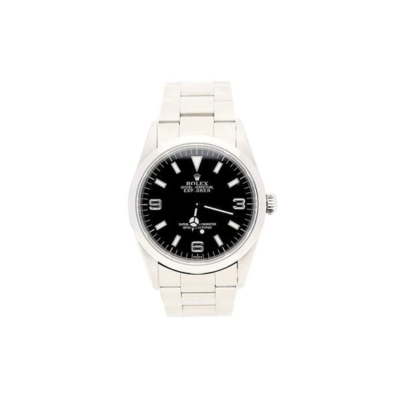 Explorer 1 14270 Mens Secondhand Watch, Black Dial, 1997