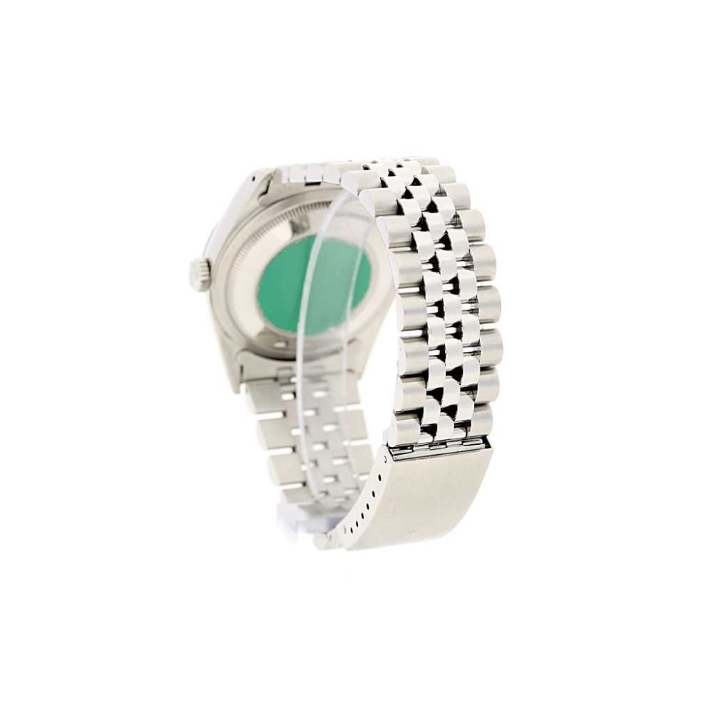 Rolex Datejust Stainless Steel and White Metal