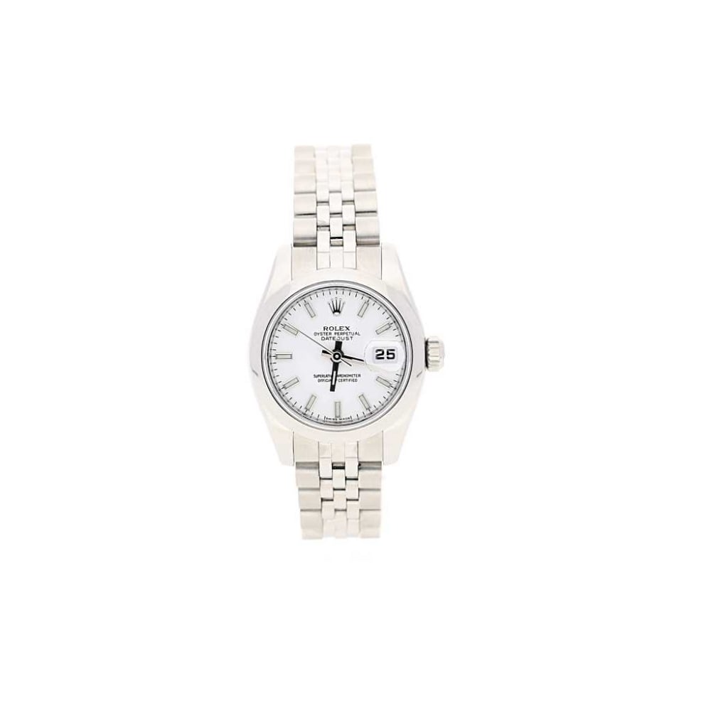 Datejust 179160, Stainless Steel, White Dial, 2008