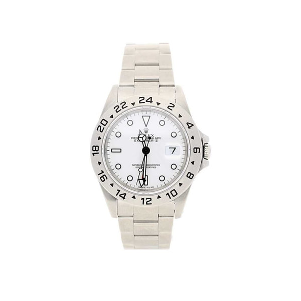 Explorer 2 16570 Mens Watch, White Dial, 1996