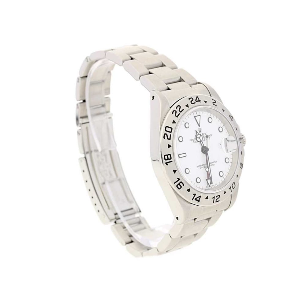 Explorer 2 16570 Mens Watch, White Dial, 1996