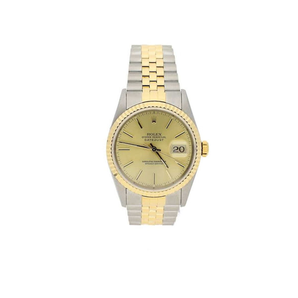 Datejust 16233, Gents, Champagne Batton Dial, 1991