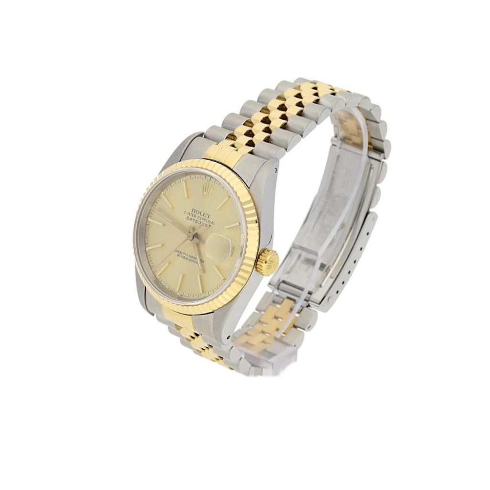 Datejust 16233, Gents, Champagne Batton Dial, 1991