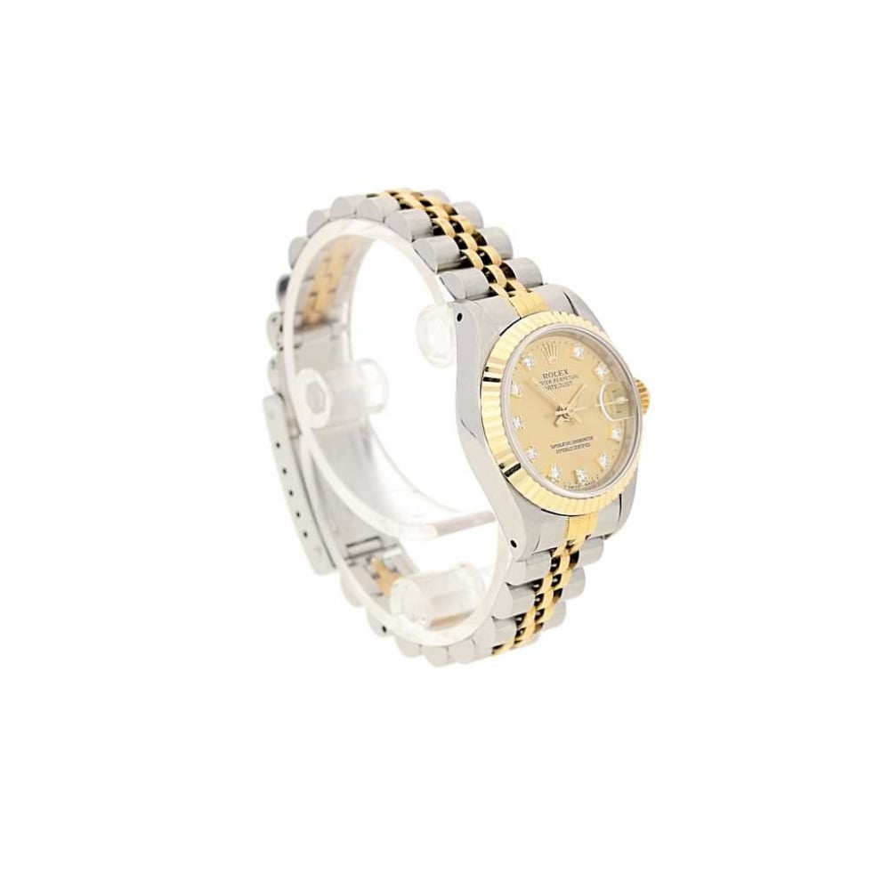 Datejust 69173 Ladies Watch, Champagne Diamond Dial, 1990