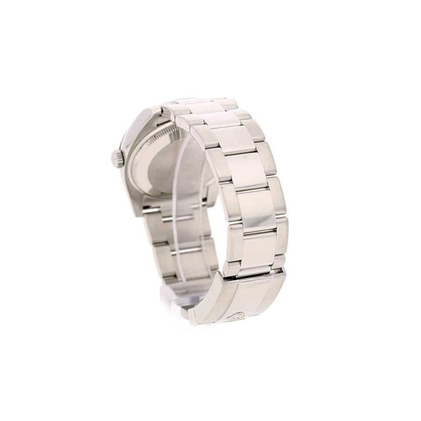 Oyster Date 115200 Pre-Owned Mens Watch, White Roman Dial, 2009