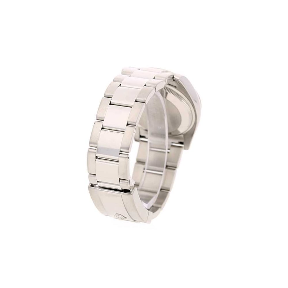 Oyster Date 115200 Pre-Owned Mens Watch, White Roman Dial, 2009