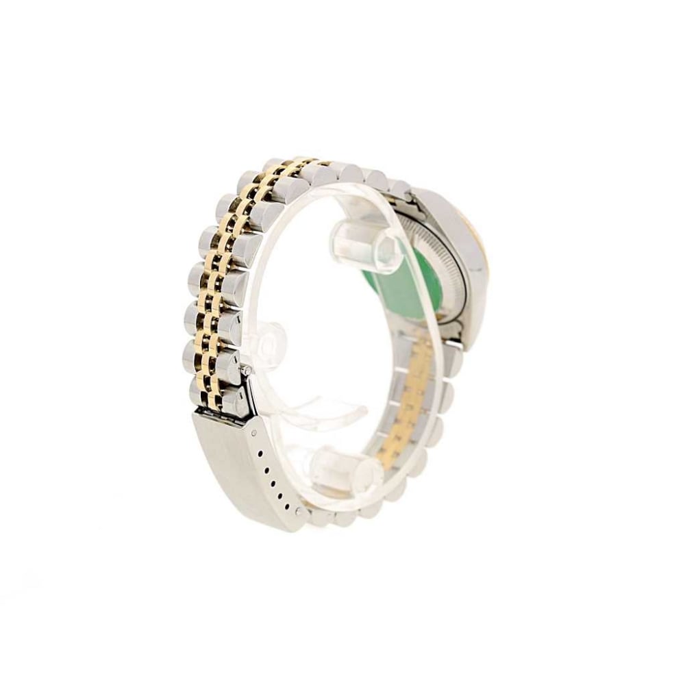 Lady's Rolex Bi Metal 69173 with Diamond Hour Markers