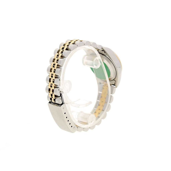 Lady's Rolex Bi Metal 69173 with Diamond Hour Markers