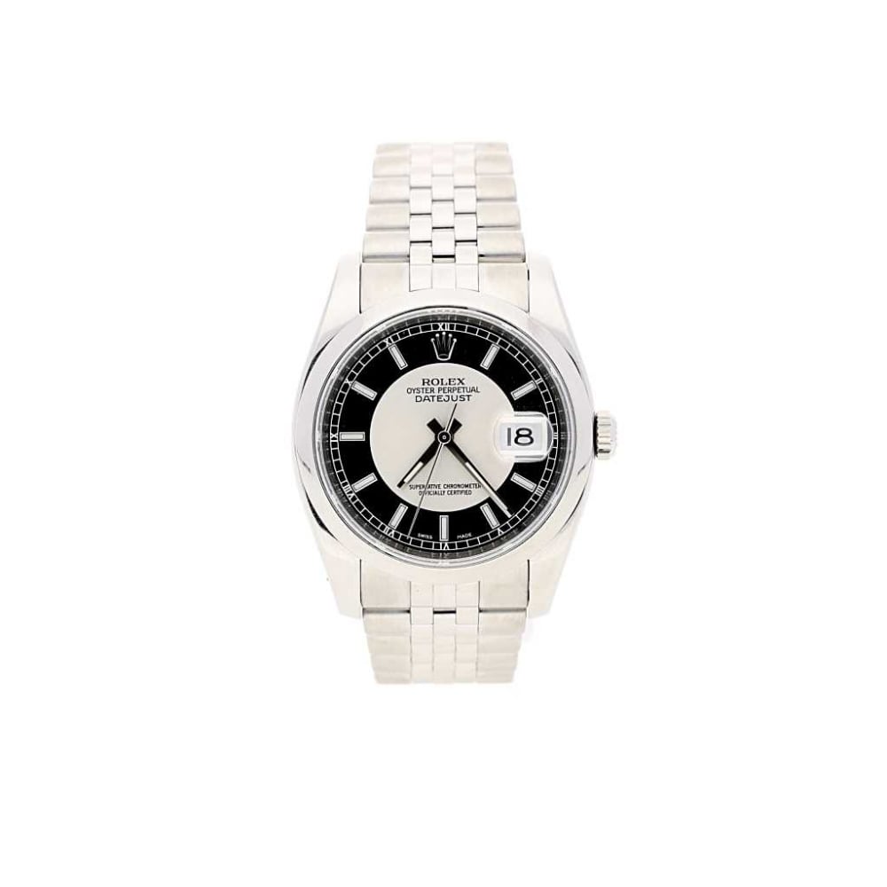 Datejust 116200, Second Hand Watch, Tuxedo Dial, 2010