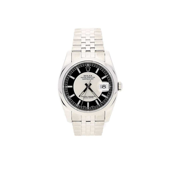 Datejust 116200, Second Hand Watch, Tuxedo Dial, 2010