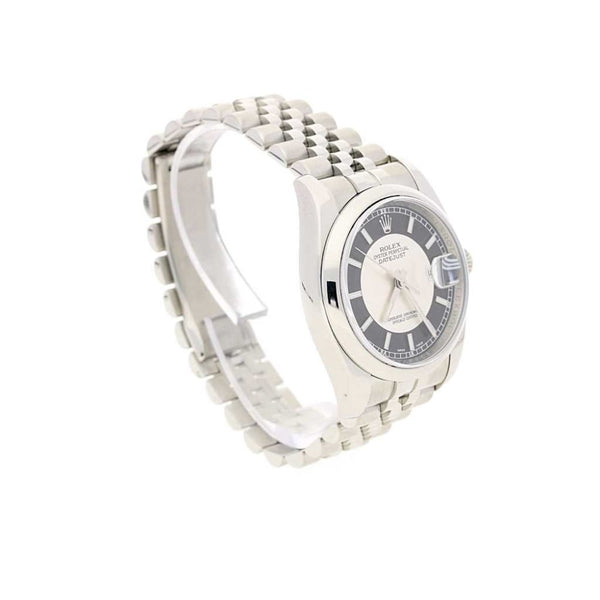 Datejust 116200, Second Hand Watch, Tuxedo Dial, 2010