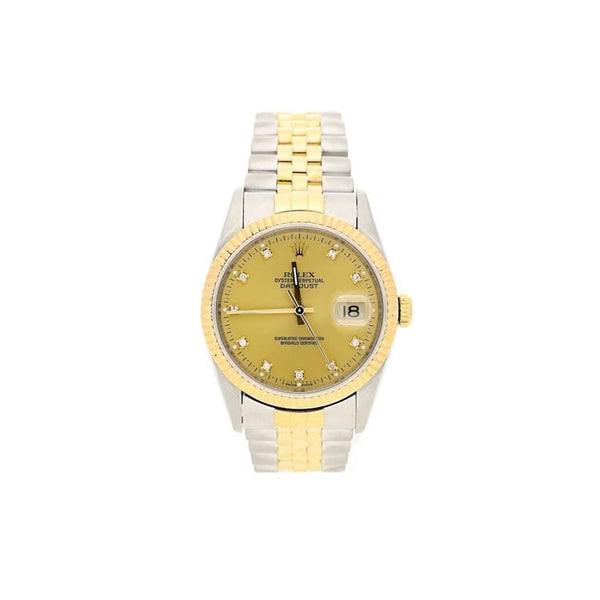 Datejust 16233 Mens Secondhand Watch Diamond Dial, 1994