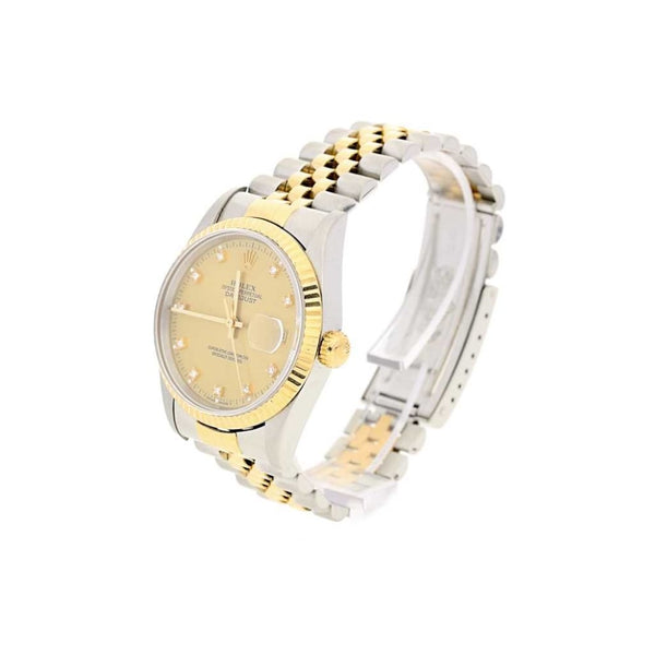 Datejust 16233 Mens Secondhand Watch Diamond Dial, 1994