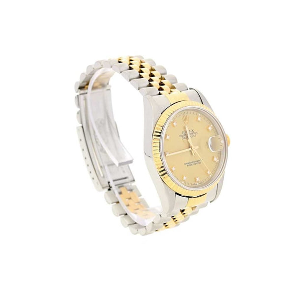 Datejust 16233 Mens Secondhand Watch Diamond Dial, 1994