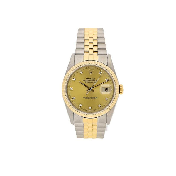 Second Hand Gents Rolex Datejust 16233