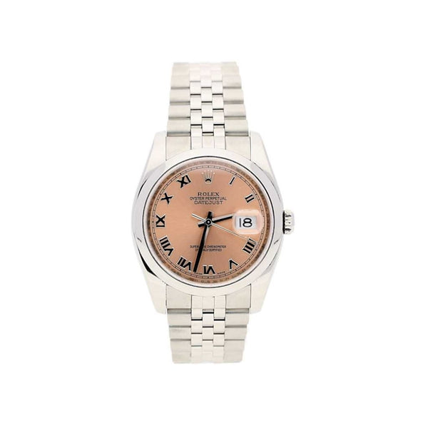 Datejust 116200 - Pink Roman Dial - 2008