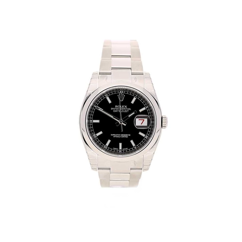 Unworn Rolex Datejust 116200 - Black Dial - Dated 2015