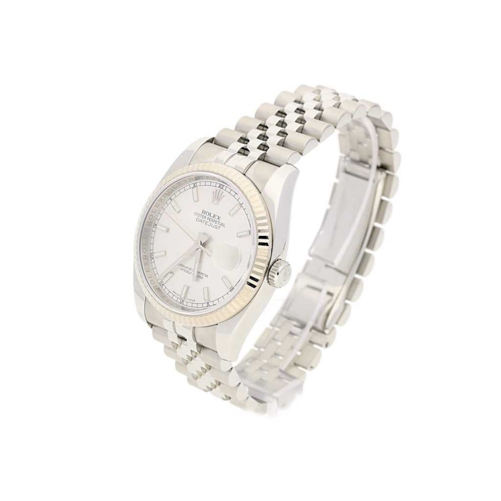 Datejust 116234 Silver Batton, Jubilee Bracelet, 2011
