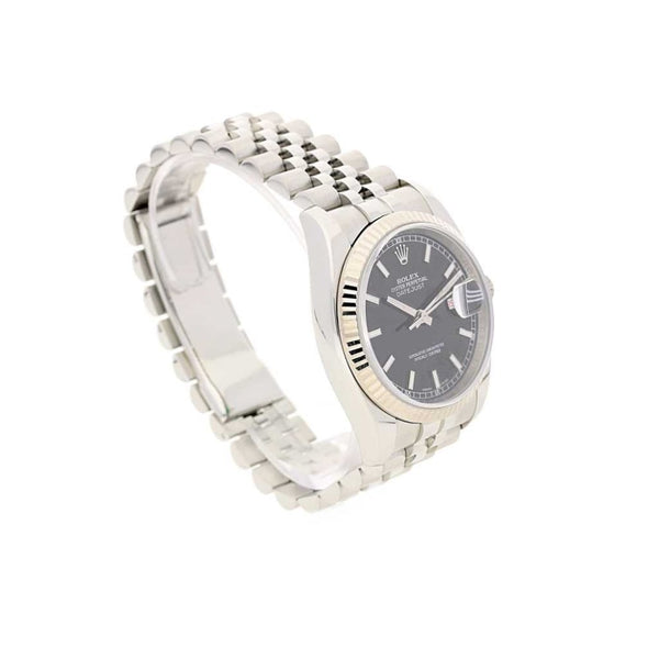 Datejust 116234 Secondhand Mens Watch - Black Dial - 2009