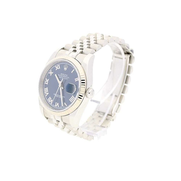 Datejust 116234, Blue Roman Dial, Secondhand Watch 2013