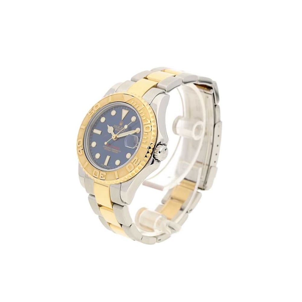 2002 Mid-sized Rolex Yacht-Master 168623 - Navy Dial