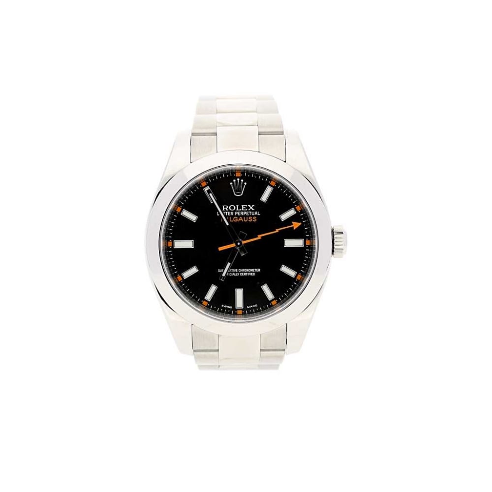 Oyster Perpetual Milgauss 116400, Black Dial, 2008