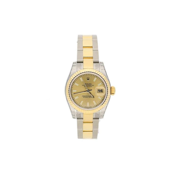 Datejust Lady 179173, Gold Baton Dial, 2013