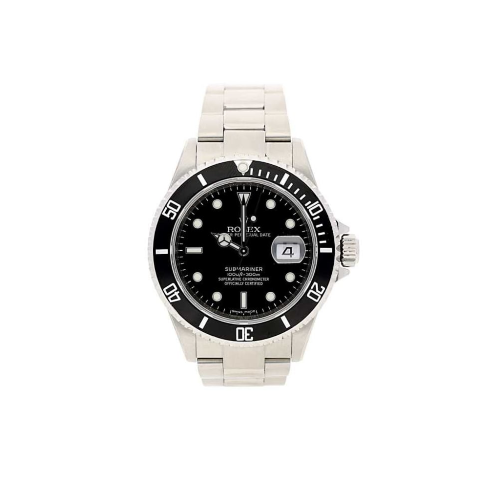 Submariner Date 16610T, Stainless Steel, Black Dial, 2007