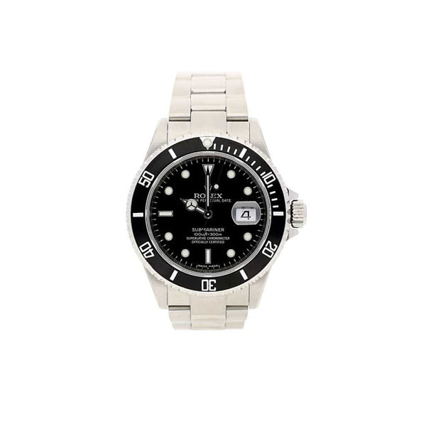 Submariner Date 16610T, Stainless Steel, Black Dial, 2007