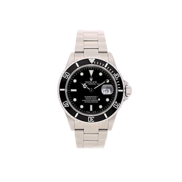 Submariner 16610 Black Stainless Steel - Pre-Owned 2008