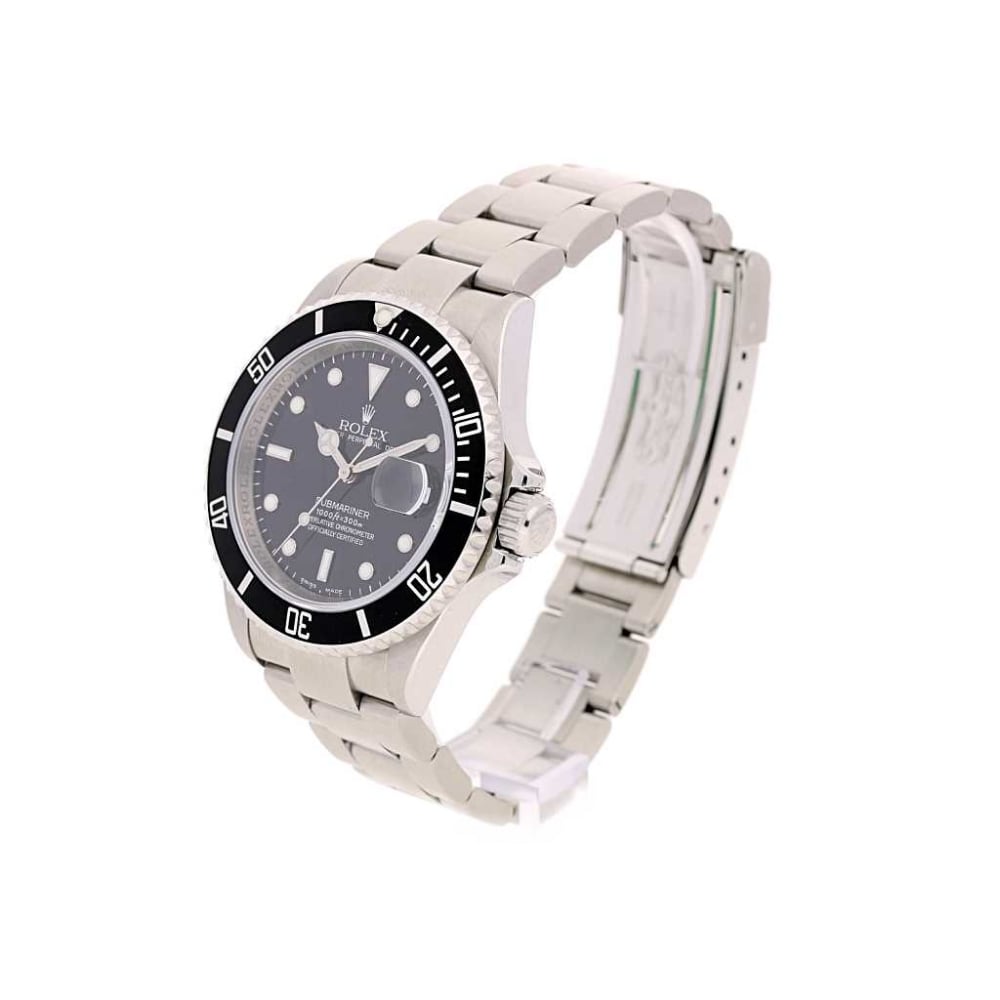 Submariner 16610 Black Stainless Steel - Pre-Owned 2008