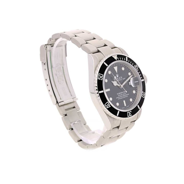 Submariner 16610 Black Stainless Steel - Pre-Owned 2008