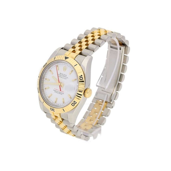 Datejust Turn O Graph 116263 Bi-Metal, White Dial, 2005