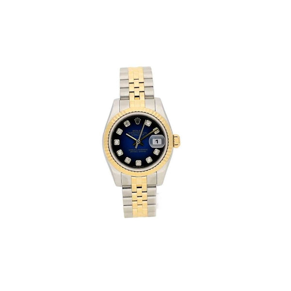 Datejust 179173 Ladies Watch - Blue Diamond Dial - 2006