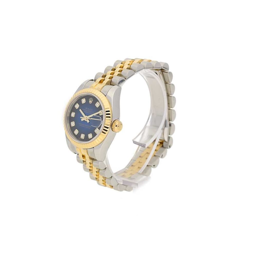 Datejust 179173 Ladies Watch - Blue Diamond Dial - 2006